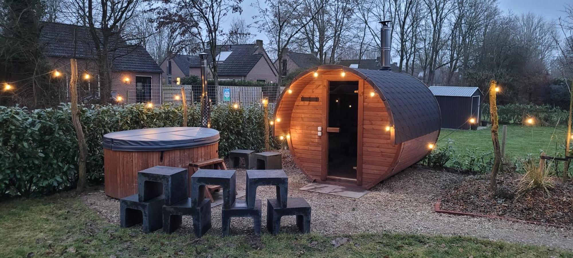 Evergreen Wellness Met Sauna & Hottub Ewijk Kültér fotó